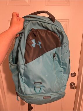 Under Armour Men’s Teal and Black Athletic Backpack